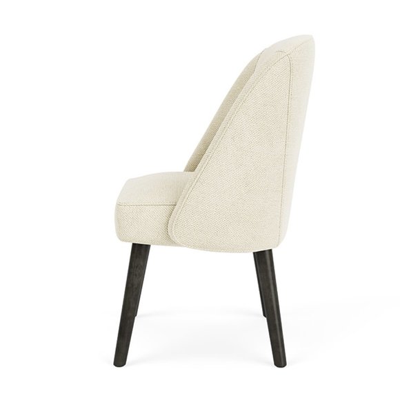 BRAND-NEW ROOM & BOARD CORA SIDE CHAIRS IN R&B CUSTOM FABRIC - Picture 1 of 4